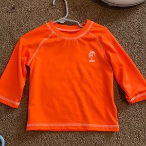 3/4 sleeve kids rash guard